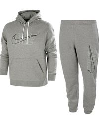 Nike - Outline Hooded Fleece Tracksuit - Lyst