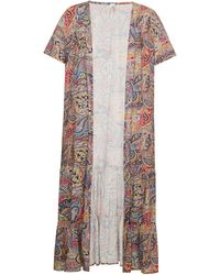 Usha - Kimono Damen Mehrfarbig - Lyst