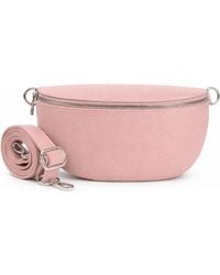 Woodland Leathers - Ladies Genuine Italian Leather Crossbody Sling Bag - Lyst