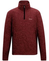 Regatta - Thompson Marl Half Zip Fleece Jacket (Dark) - Lyst