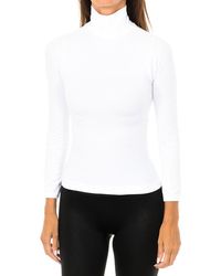 Intimidea - Colorado High Neck Long Sleeve T-Shirt 210396 - Lyst