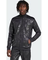 adidas Originals - Monogram All Over Print Regular Track Top - Lyst