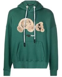 Palm Angels - Kill The Bear Logo Forest Hoodie Cotton - Lyst
