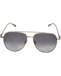 Ferragamo - Metal Pilot Style Sunglasses Sf308S - Lyst