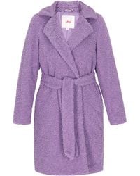 myMo - Mantel Damen Lavendel - Lyst