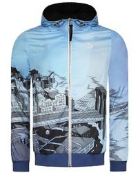 PUMA - Sophia Chang Graphic Windbreaker Jacket - Lyst