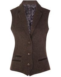 TruClothing - Tweed 1920S Herringbone Waistcoat - Lyst