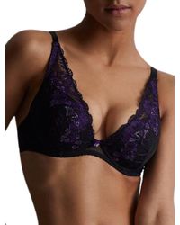 Aubade - A Fleur De Toi High Apex Plunge Bra - Lyst