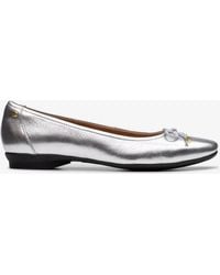 Clarks - Candra Light Metallic Shoes - Lyst