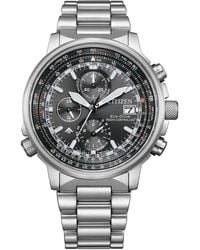 Citizen - Promaster Sky Watch At8300-58E Stainless Steel - Lyst