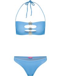Declara - Lily Iconic Strapless Bikini Set - Lyst