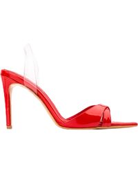 Ginissima - Thea Bloody Patent Leather Sandals - Lyst