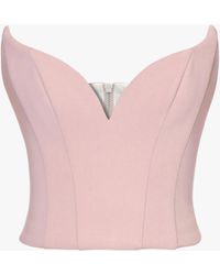 HALEWSKI - Corset Zoria Dirty - Lyst