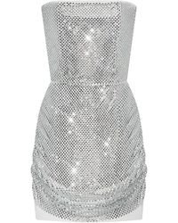 GURANDA - Mini Shiny Dress - Lyst