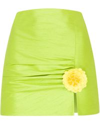 Declara - Magnolia Floral Skirt - Lyst
