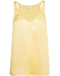 HERTH - Else: Butter-Colored Top, Gots Certified Silk - Lyst