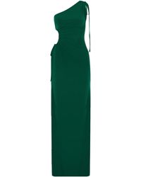 Lora Istanbul - Zelda One Shoulder Maxi Dress - Lyst