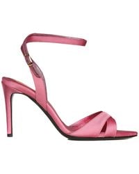 Ginissima - Thea Soft Satin Sandals - Lyst