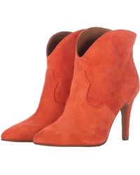 Toral - Tropical Suede Booties - Lyst