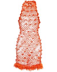 Andreeva - Malva Handmade Crochet Dress - Lyst