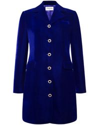 Femponiq - Velvet Tailored Blazer Dress - Lyst