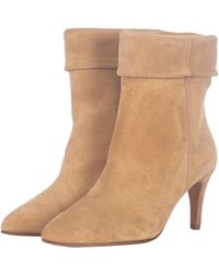 Toral - Sand Suede Ankle Boots - Lyst