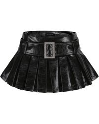 Nana Jacqueline - Teresa Leather Mini Skirt - Lyst