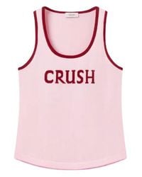 CRUSH Collection - Sporty Logo Tank Top - Lyst