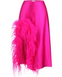 Nue - Laetitia Skirt Feathers - Lyst