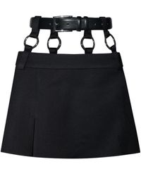 Vestiaire d'un Oiseau Libre - Rings Mini Skirt - Lyst