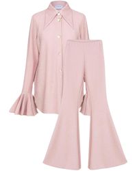 Sleeper - Lurex Lounge Suit With Pants - Lyst