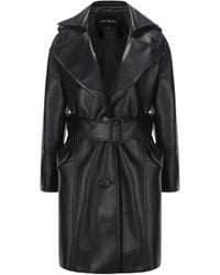 Nana Jacqueline - Keira Leather Trench Coat () (Final Sale) - Lyst