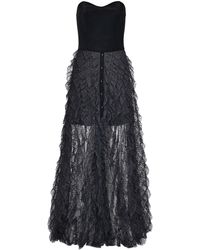 Lily Was Here - Unique Dress With Velvet Corset And Lace Skirt - Lyst