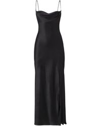 Lita Couture - Floor-Length Silk Dress - Lyst