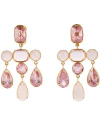 Christie Nicolaides - Bianca Earrings Pale - Lyst