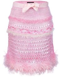 Andreeva - Baby Handmade Knit Skirt - Lyst