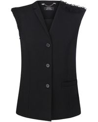 INNNA - Vest With A Mohair Shoulder - Lyst