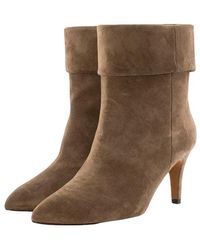Toral - Cogñac Suede Ankle Boots - Lyst