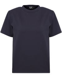 Ila - Alicia- Tshirt With Shoulder Pads - Lyst
