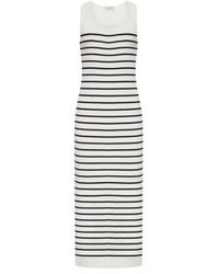 CRUSH Collection - Striped Tank Dress - Lyst