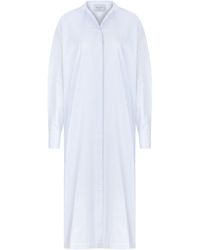 NAZLI CEREN - Ivory Cotton Shirt Dress - Lyst