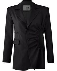 Maet - Bronte Single-Breasted Jacket With Cut-Out Detail - Lyst