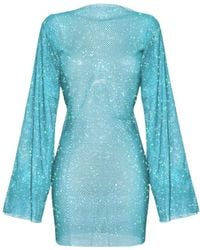 Santa Brands - Maldivian Dream Diamond Mini Dress - Lyst