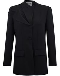 Maet - Zane Jacket With Cut Out Lapel - Lyst
