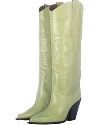 Toral - Ana Animal Print Tall Boots - Lyst