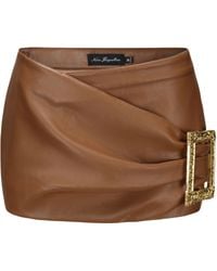 Nana Jacqueline - Miranda Leather Mini Skirt () - Lyst