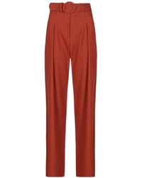 F.ILKK - Picante Belted Pants - Lyst