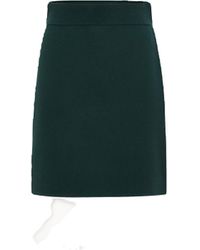 CRUSH Collection - Cotton And Cashmere A-Line Skirt - Lyst