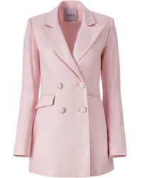 Lita Couture - Double-Breasted Blazer - Lyst