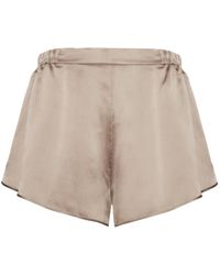 HERTH - Yari Sand: Gots Organic Silk Shorts - Lyst